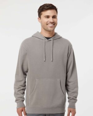 Independent Trading Co. Unisex Midweight Pigment-Dyed Hooded Sweatshirt - Image 25