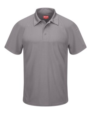 Red Kap Men's Performance Knit® Flex Series Active Polo - Image 3