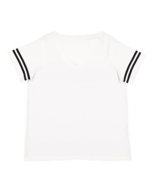 LAT Women's Curvy Collection Vintage Football T-Shirt - Image 10