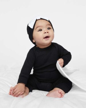 Rabbit Skins Infant Long Legged Baby Rib Bodysuit - Image 4