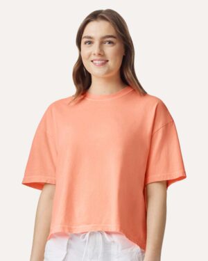 Comfort Colors Women's Garment-Dyed Heavyweight Boxy T-Shirt - Image 34