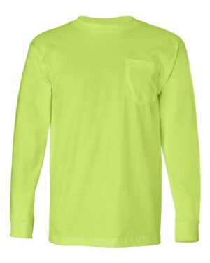 Bayside Unisex USA-Made Long Sleeve Pocket T-Shirt - Image 15