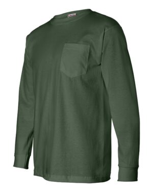 Bayside Unisex USA-Made Long Sleeve Pocket T-Shirt - Image 13