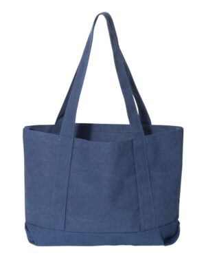 Liberty Bags Seaside Cotton Pigment Dyed Resort Tote - Image 20