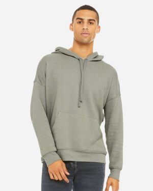 BELLA + CANVAS Unisex Sponge Fleece Drop Shoulder Hoodie Sweatshirt - Image 40