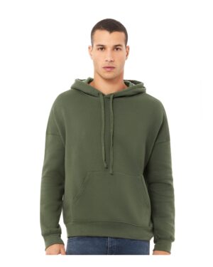 BELLA + CANVAS Unisex Sponge Fleece Drop Shoulder Hoodie Sweatshirt - Image 49