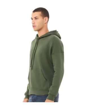 BELLA + CANVAS Unisex Sponge Fleece Drop Shoulder Hoodie Sweatshirt - Image 50