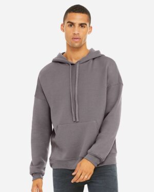BELLA + CANVAS Unisex Sponge Fleece Drop Shoulder Hoodie Sweatshirt - Image 64