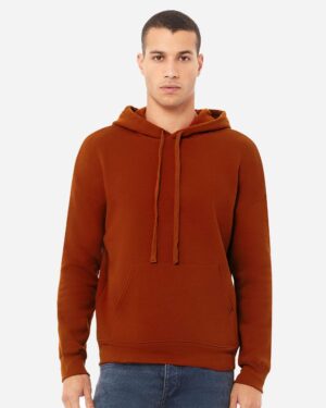 BELLA + CANVAS Unisex Sponge Fleece Drop Shoulder Hoodie Sweatshirt - Image 10