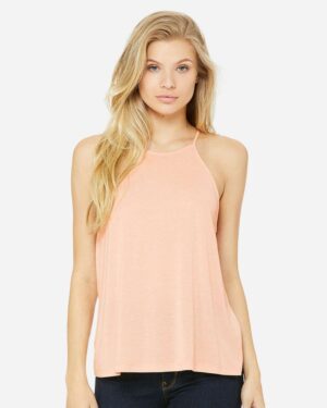 BELLA + CANVAS Women's Flowy High-Neck Tank - Image 10