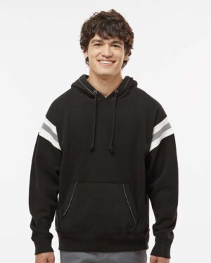 J. America Men's Vintage Athletic Hooded Sweatshirt - Image 4