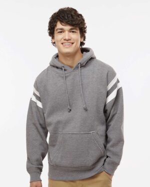 J. America Men's Vintage Athletic Hooded Sweatshirt - Image 16