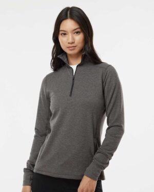 J. America Women’s Omega Stretch Quarter-Zip Pullover - Image 10