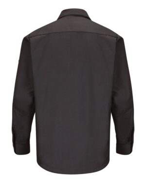 Red Kap Men's Tall Long Sleeve Automotive Crew Shirt - Image 10