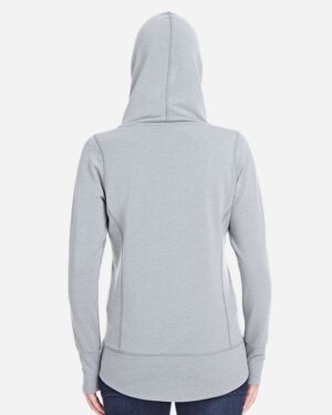 J. America Women’s Omega Stretch Snap-Placket Hooded Sweatshirt - Image 12