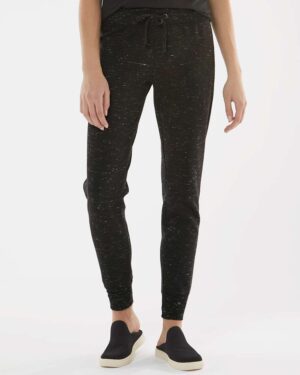 J. America Women’s Mélange Fleece Joggers - Image 4