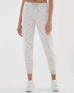 J. America Women’s Mélange Fleece Joggers - Image 10