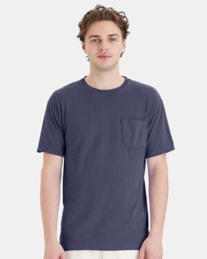 ComfortWash by Hanes Unisex Garment-Dyed Pocket T-Shirt - Image 4