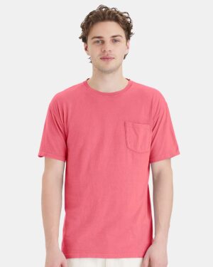 ComfortWash by Hanes Unisex Garment-Dyed Pocket T-Shirt - Image 34