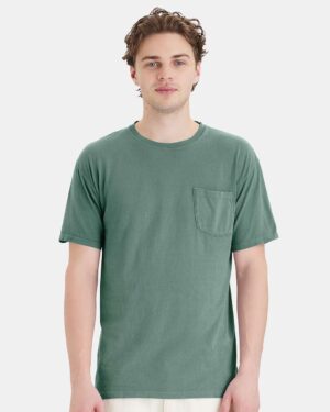 ComfortWash by Hanes Unisex Garment-Dyed Pocket T-Shirt - Image 52