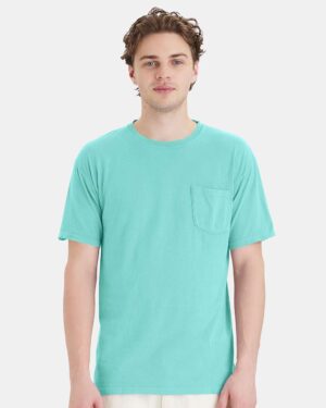 ComfortWash by Hanes Unisex Garment-Dyed Pocket T-Shirt - Image 74