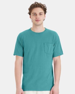 ComfortWash by Hanes Unisex Garment-Dyed Pocket T-Shirt - Image 116