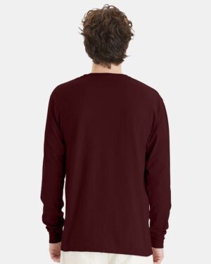 ComfortWash by Hanes Unisex Garment-Dyed Long Sleeve T-Shirt - Image 86