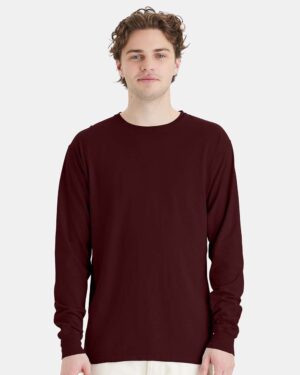 ComfortWash by Hanes Unisex Garment-Dyed Long Sleeve T-Shirt - Image 84