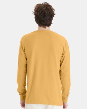 ComfortWash by Hanes Unisex Garment-Dyed Long Sleeve T-Shirt - Image 12