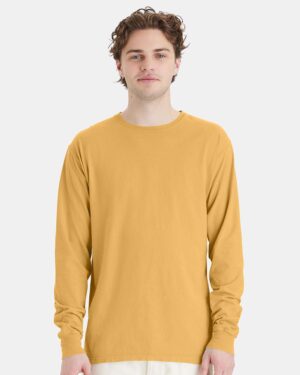 ComfortWash by Hanes Unisex Garment-Dyed Long Sleeve T-Shirt - Image 10