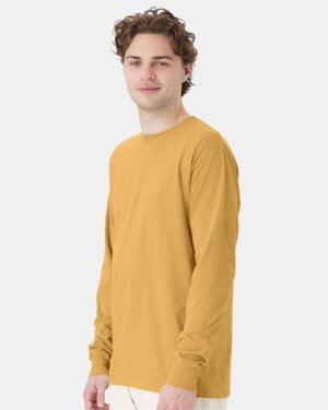 ComfortWash by Hanes Unisex Garment-Dyed Long Sleeve T-Shirt - Image 11