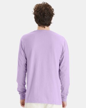 ComfortWash by Hanes Unisex Garment-Dyed Long Sleeve T-Shirt - Image 66