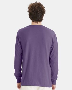 ComfortWash by Hanes Unisex Garment-Dyed Long Sleeve T-Shirt - Image 72