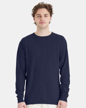 ComfortWash by Hanes Unisex Garment-Dyed Long Sleeve T-Shirt - Image 108