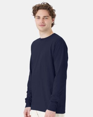 ComfortWash by Hanes Unisex Garment-Dyed Long Sleeve T-Shirt - Image 109