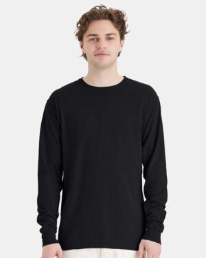 ComfortWash by Hanes Unisex Garment-Dyed Long Sleeve T-Shirt - Image 16