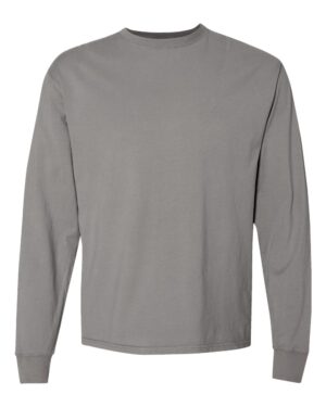 ComfortWash by Hanes Unisex Garment-Dyed Long Sleeve T-Shirt - Image 31