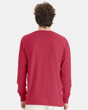 ComfortWash by Hanes Unisex Garment-Dyed Long Sleeve T-Shirt - Image 42
