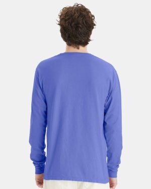 ComfortWash by Hanes Unisex Garment-Dyed Long Sleeve T-Shirt - Image 54
