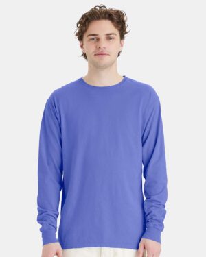 ComfortWash by Hanes Unisex Garment-Dyed Long Sleeve T-Shirt - Image 52