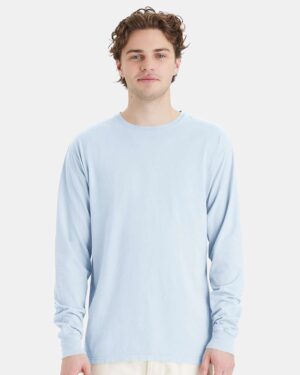 ComfortWash by Hanes Unisex Garment-Dyed Long Sleeve T-Shirt - Image 132