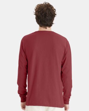 ComfortWash by Hanes Unisex Garment-Dyed Long Sleeve T-Shirt - Image 30