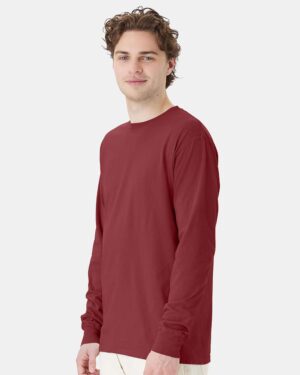ComfortWash by Hanes Unisex Garment-Dyed Long Sleeve T-Shirt - Image 29