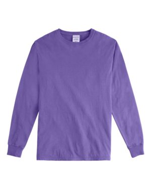ComfortWash by Hanes Unisex Garment-Dyed Long Sleeve T-Shirt - Image 77