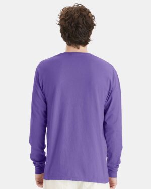 ComfortWash by Hanes Unisex Garment-Dyed Long Sleeve T-Shirt - Image 80