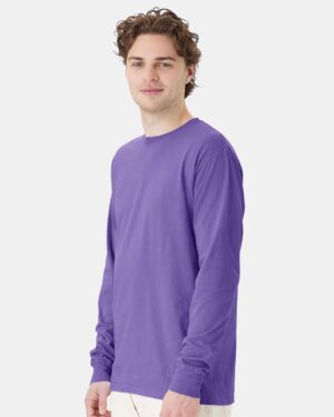 ComfortWash by Hanes Unisex Garment-Dyed Long Sleeve T-Shirt - Image 79