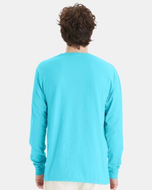 ComfortWash by Hanes Unisex Garment-Dyed Long Sleeve T-Shirt - Image 60