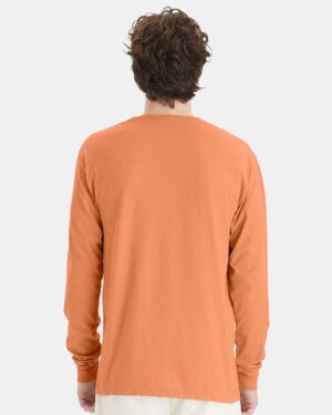 ComfortWash by Hanes Unisex Garment-Dyed Long Sleeve T-Shirt - Image 76