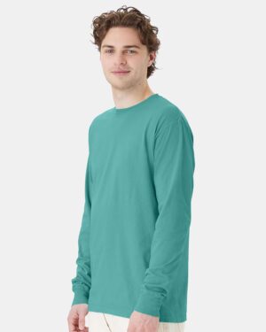 ComfortWash by Hanes Unisex Garment-Dyed Long Sleeve T-Shirt - Image 139
