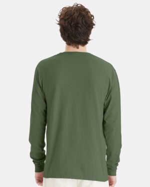 ComfortWash by Hanes Unisex Garment-Dyed Long Sleeve T-Shirt - Image 98